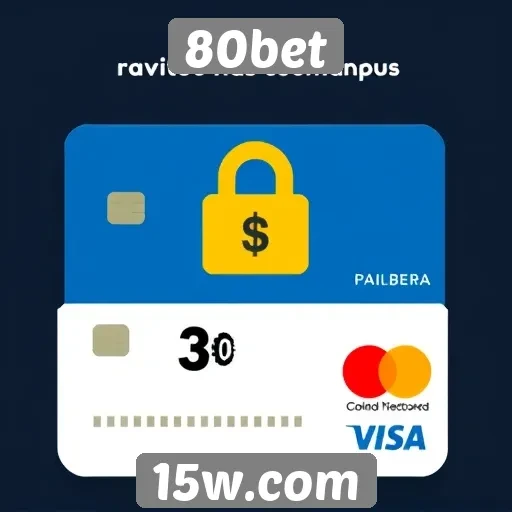 Métodos de pagamento aceitos na 80bet